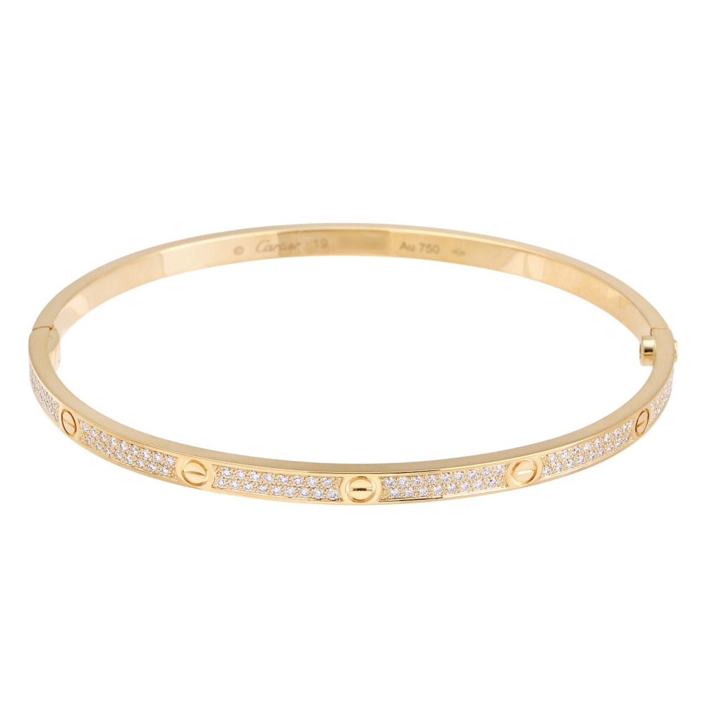 Cartier Love Bracelet 18K Yellow Gold Diamond N6726400