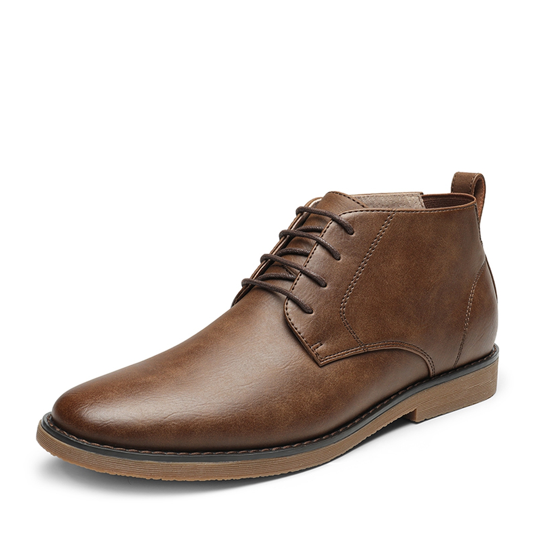 Men's Vegan Leather Dress Chukka Boots