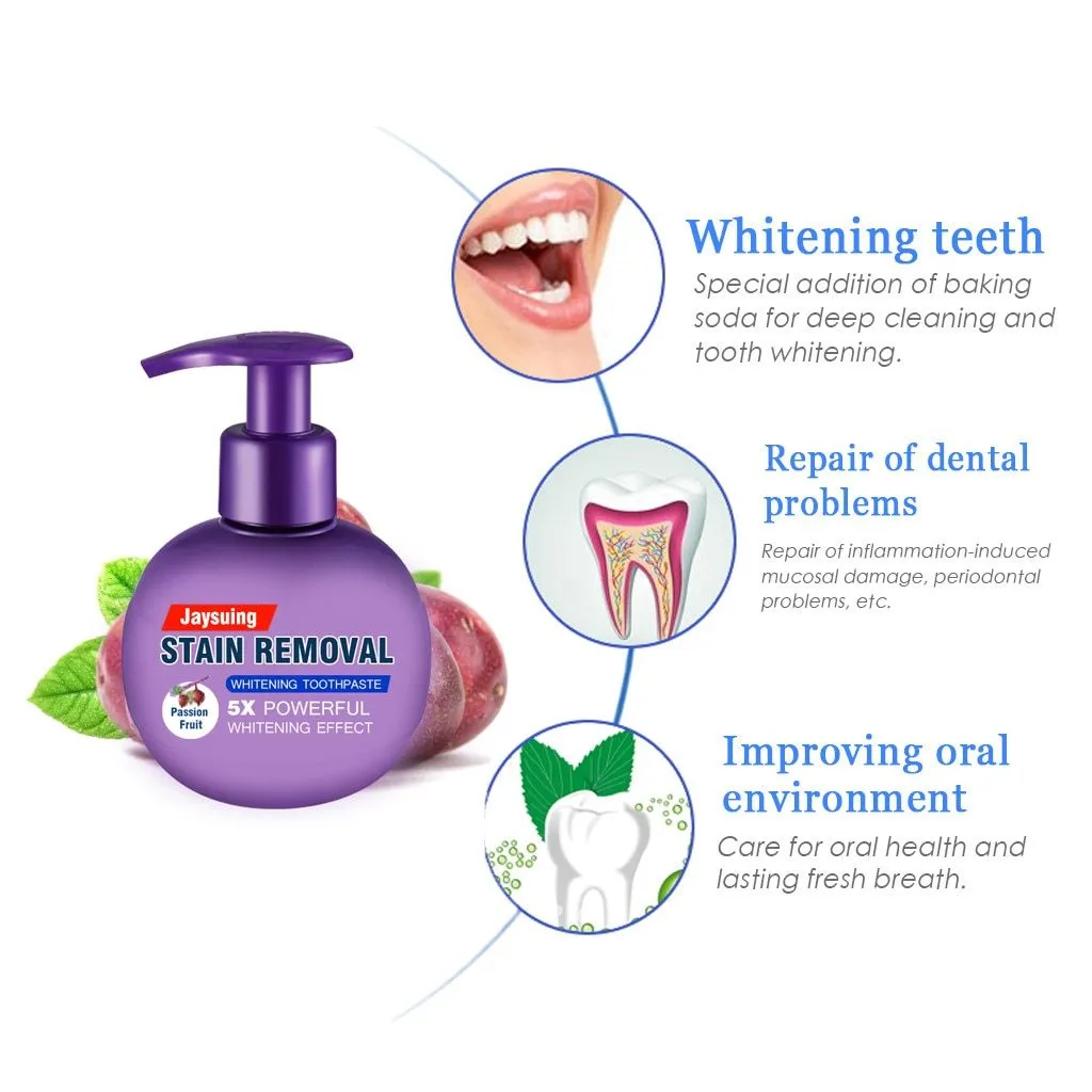 Intensive Stain Removal Teeth Whitening Toothpaste
