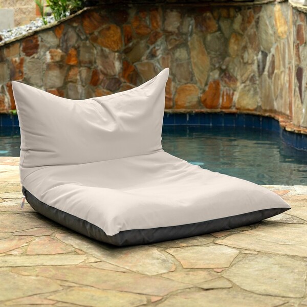 Deshi Sunbrella Patio Bean Bag Lounge Chair by Havenside Home