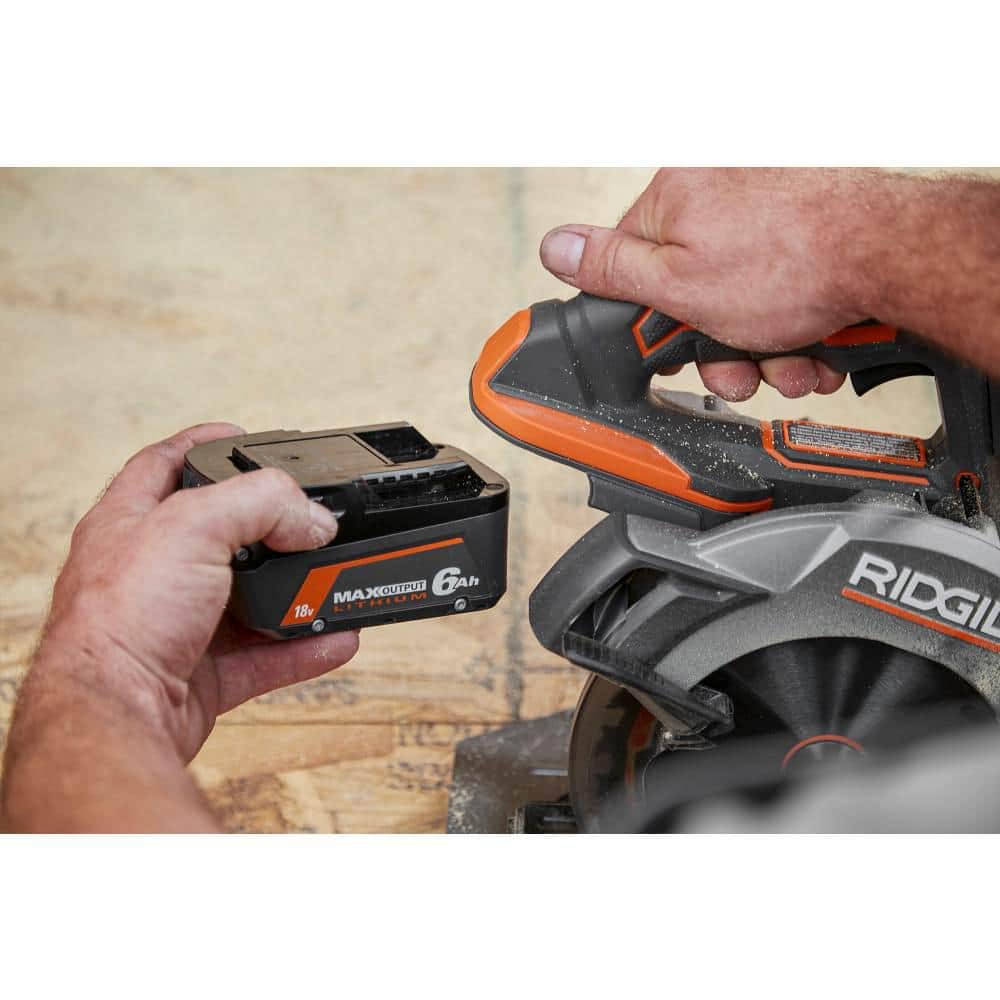 Ridgid 18V 6.0 Ah MAX Output Lithium-Ion Batteries (2-Pack) AC840060PN