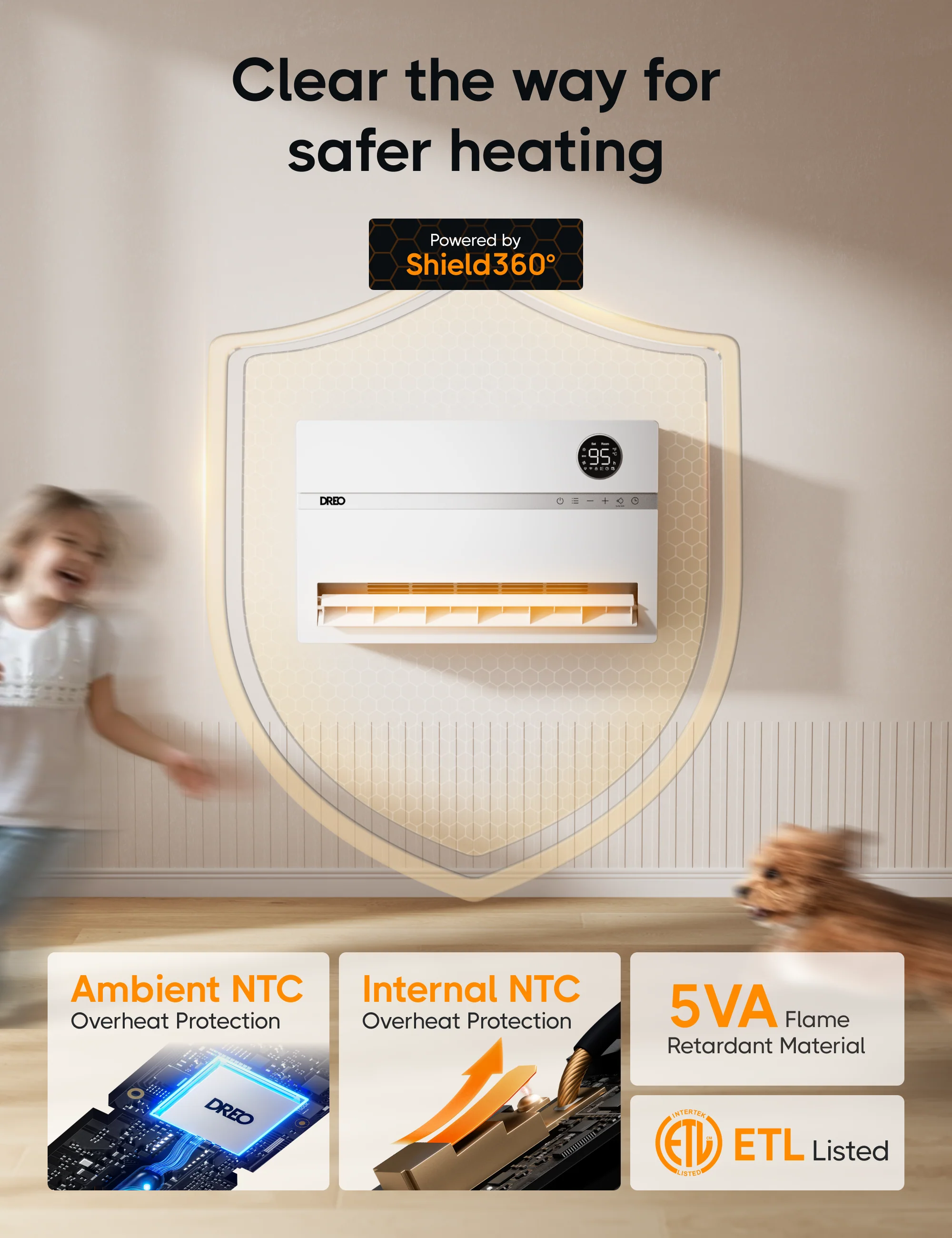 Smart Wall-mounted Heater WH719S