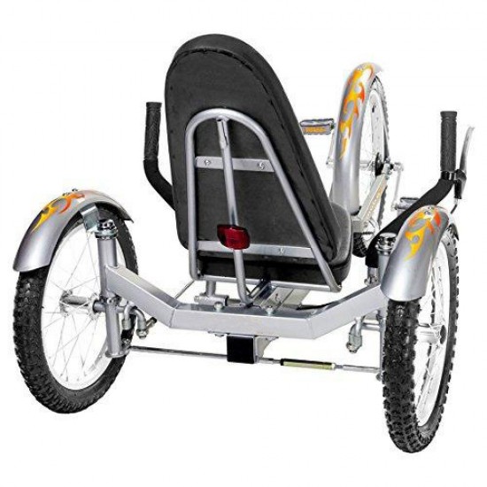 Recumbent Tricycle 3-Wheeled Bike Cruiser Lowrider Trike