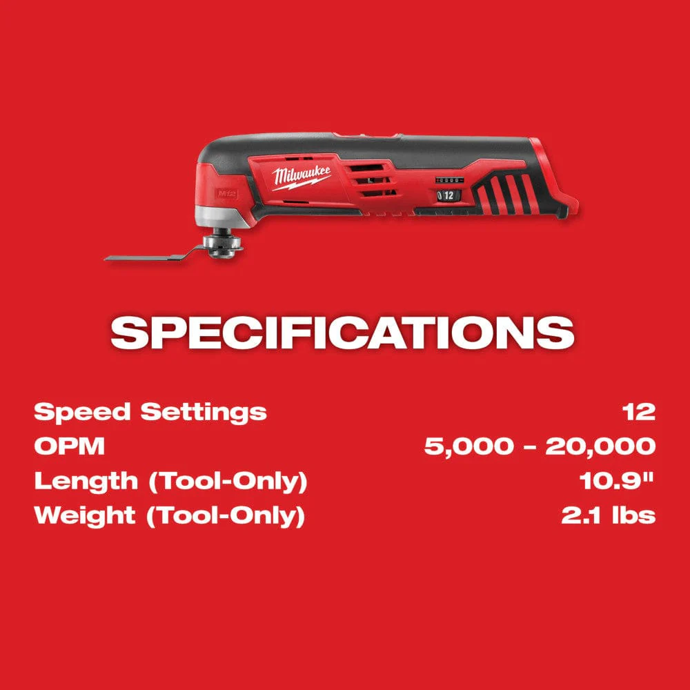 2026 Milwaukee M12™ Cordless Multi-Tool