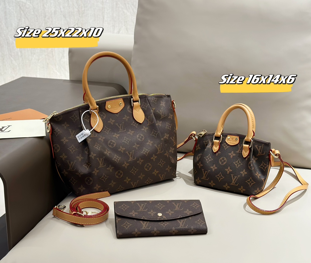 LV handbag shoulder three piece combination set - cnluxepick