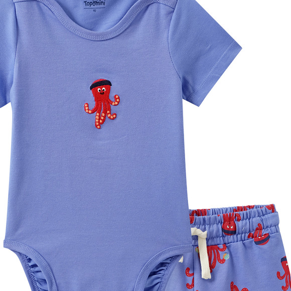 Topomini Baby Set aus Body und Shorts
