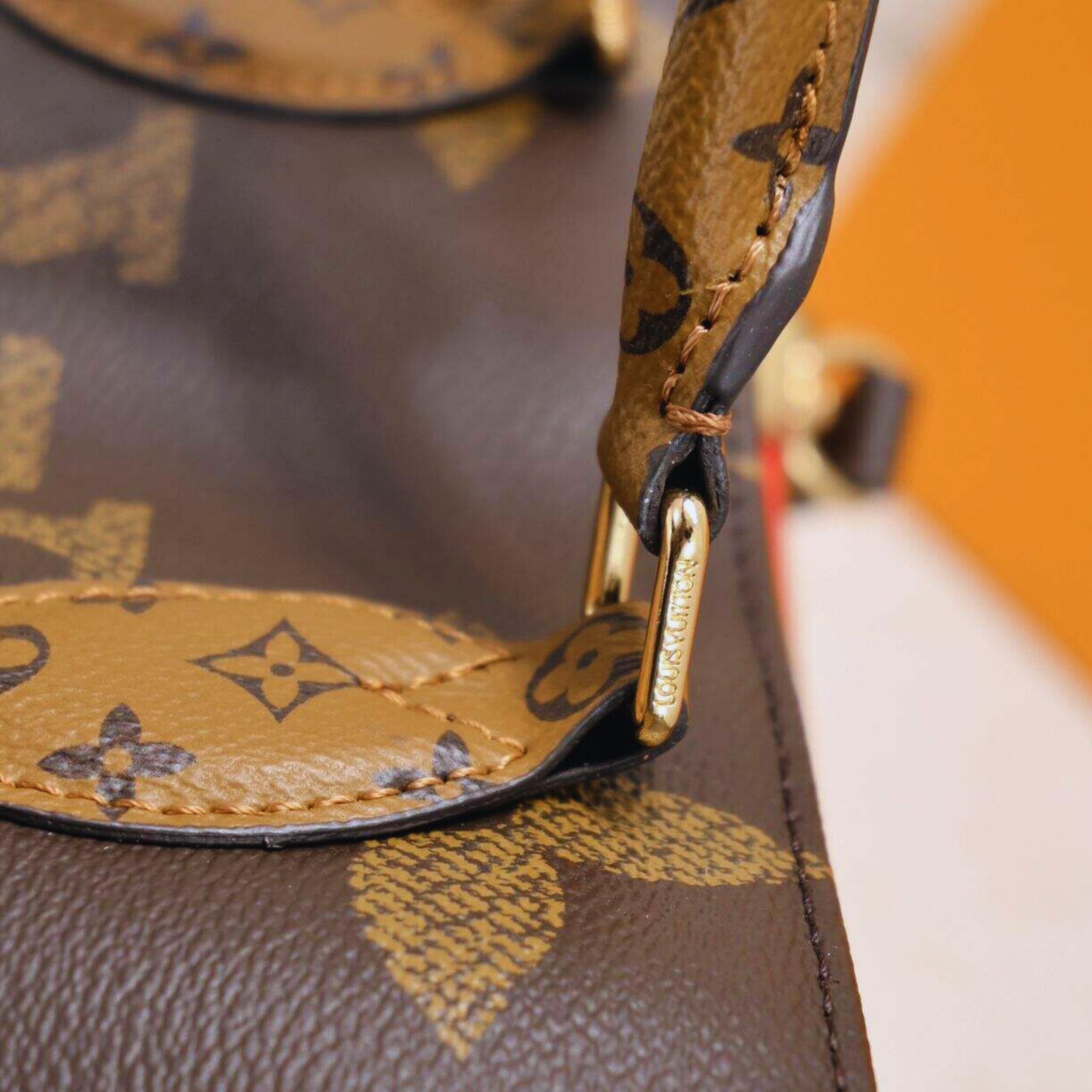 Louis Vuitton Onthego PM Brown 9.8 Inches M46373