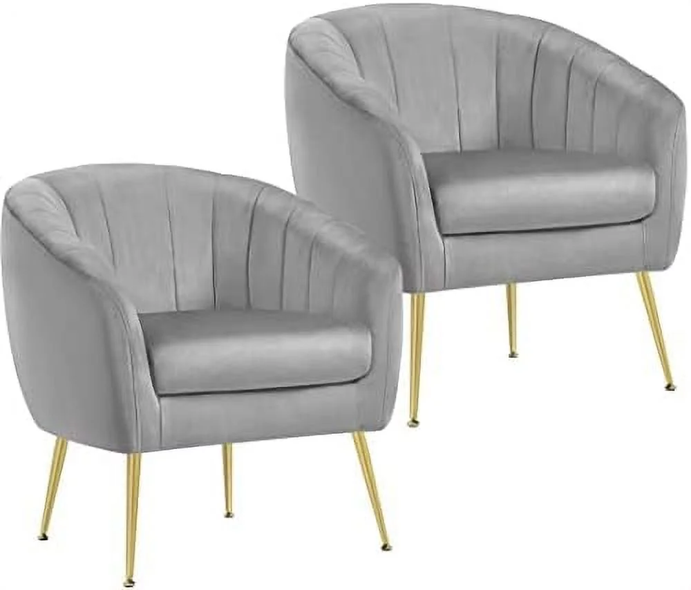 TJUNBOLIFE Sherpa Fabric Accent Chair  Modern Cozy Vanity Chair with Gold Metal Legs  Boucle Fabric Armchair with Removable Seat Cushion for Living Room Bedroom Office Guest Room  Ivory