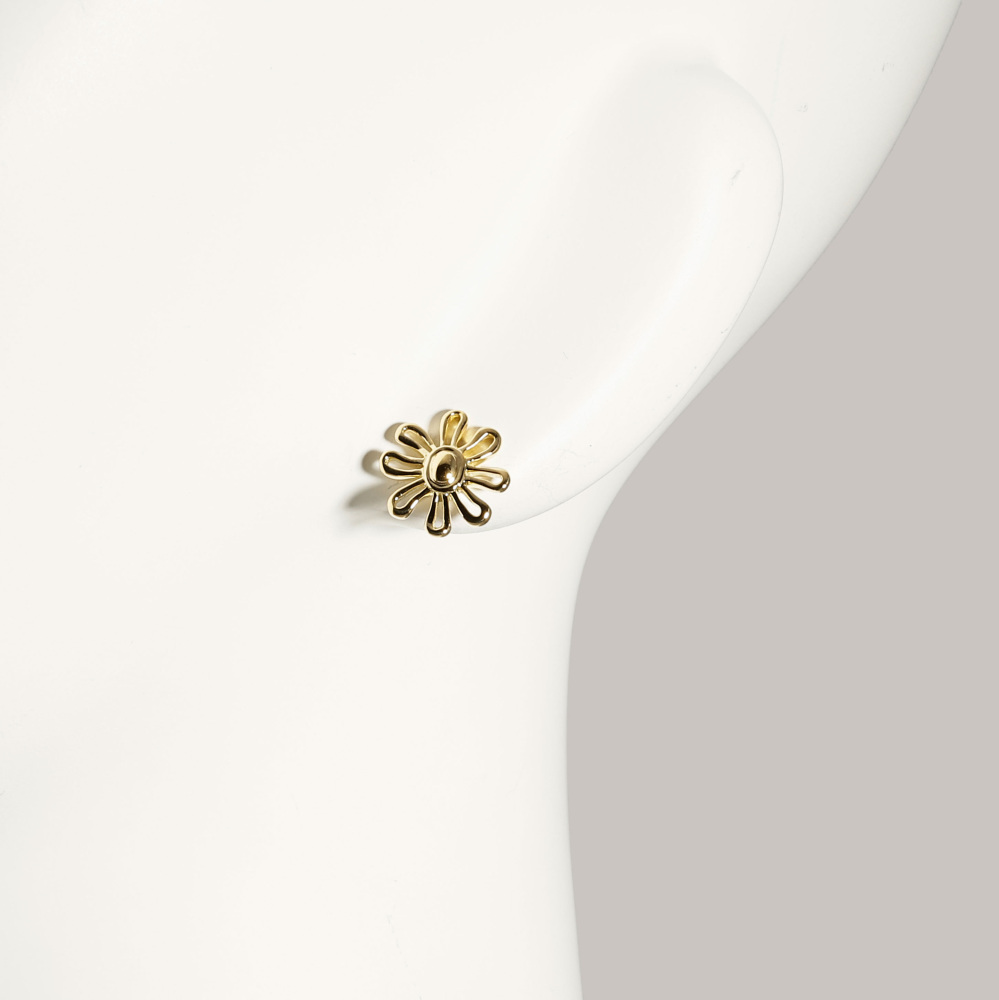 Tiffany & Co. Daisy Earrings 18K Yellow Gold