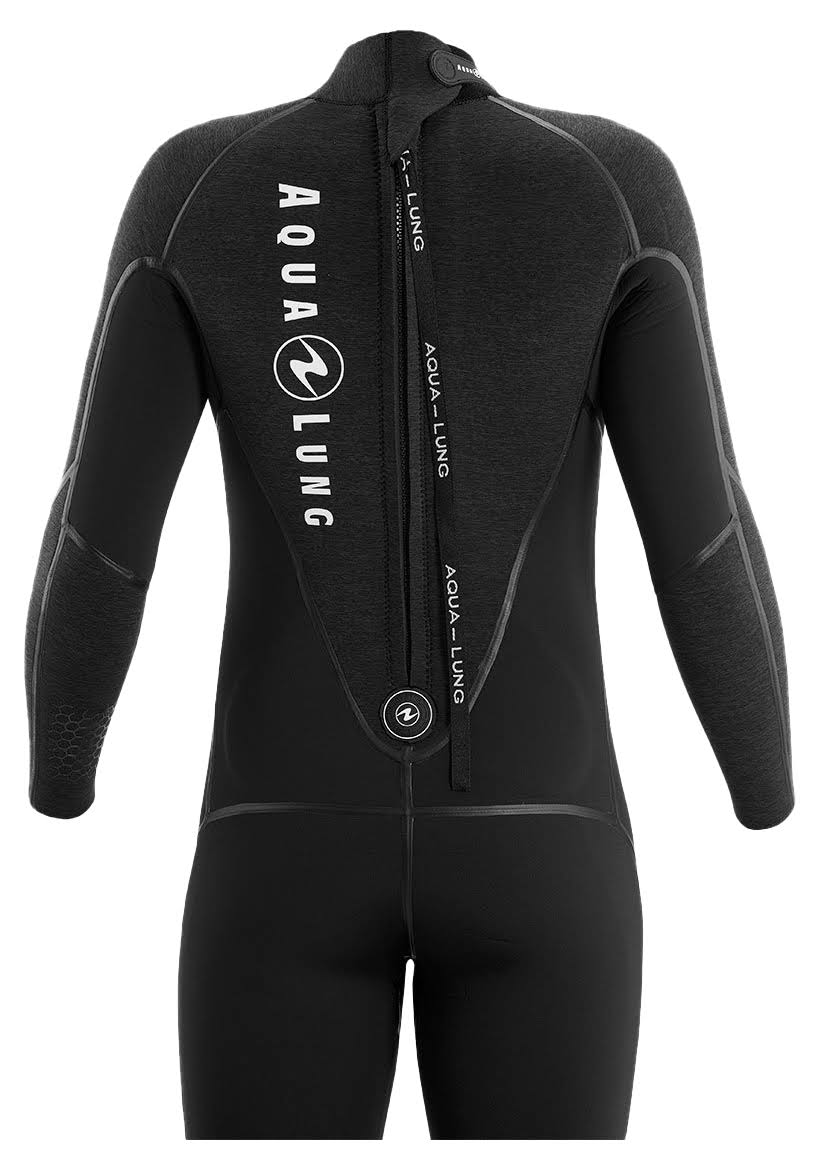 Aqua Lung Men&s 3mm Aquaflex Wetsuit Grey/Blue / 2XL