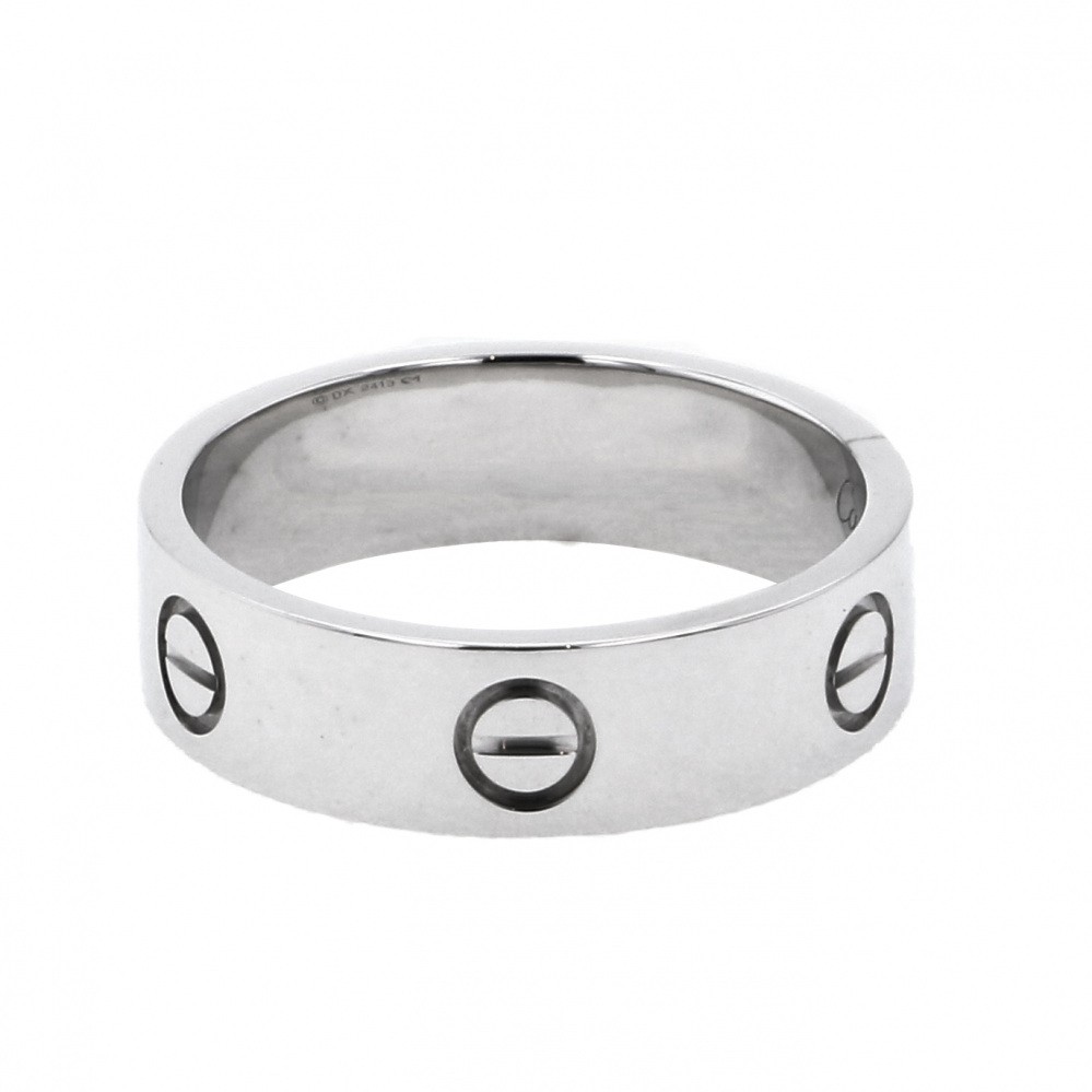 Cartier Love Ring 18K White Gold