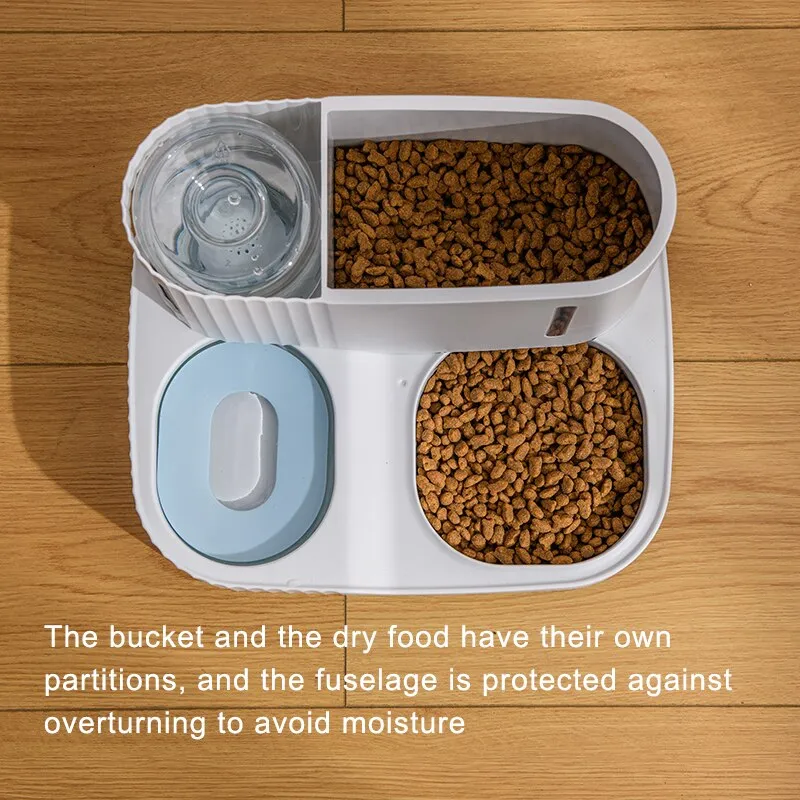 Pet Cat Bowl Dual-Use Dog Feeder Bowls