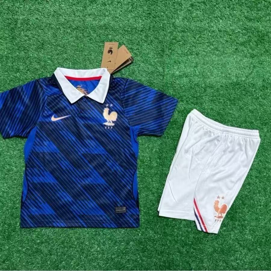 2026 French World Cup home children's jersey