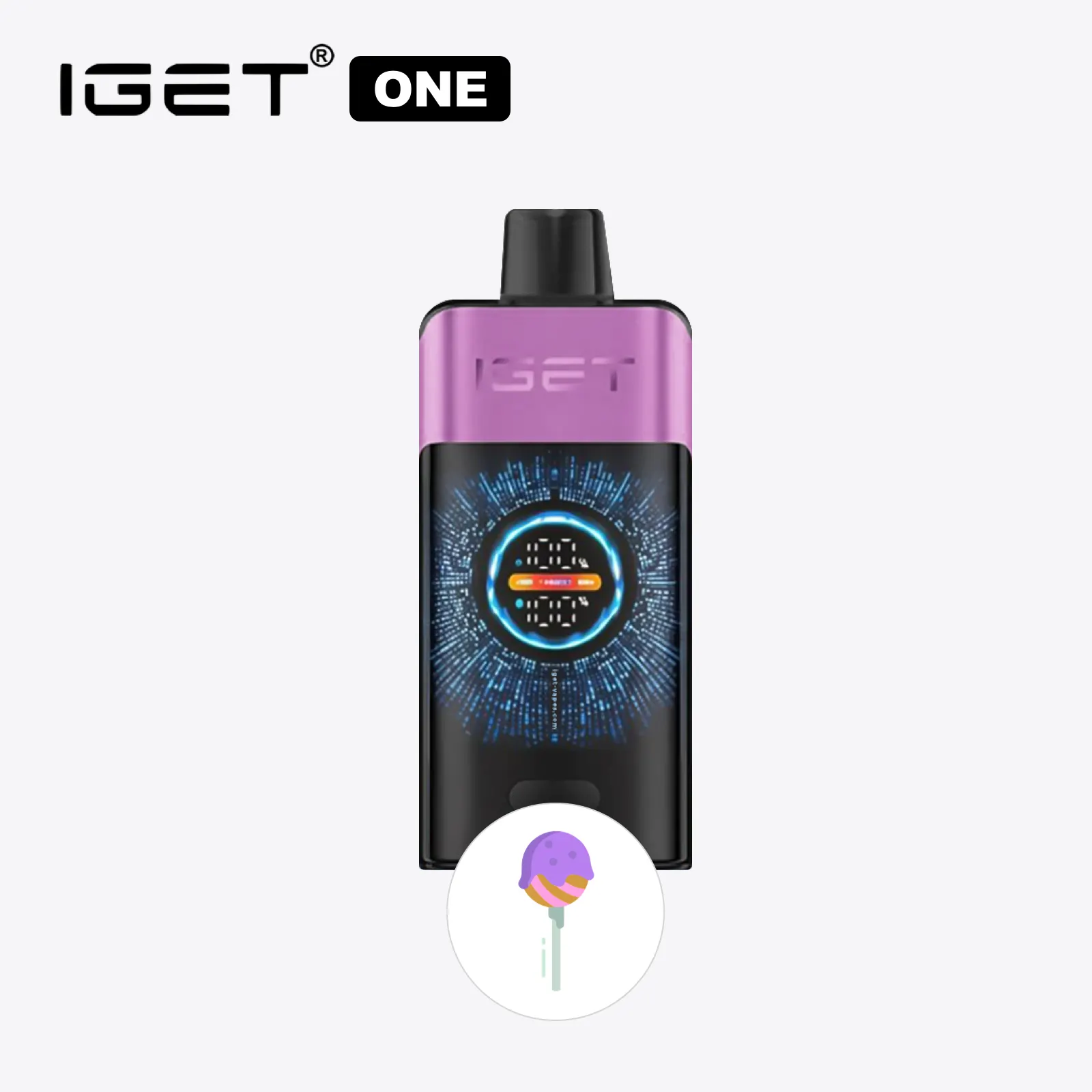 IGET ONE Chupa Chups Grape (1pcs)