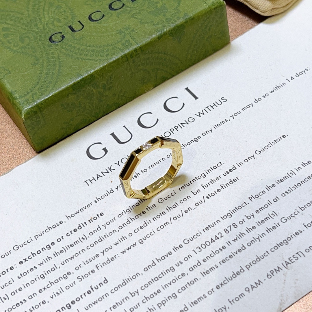 Gucci Double G Handmade Ring - cnluxepick