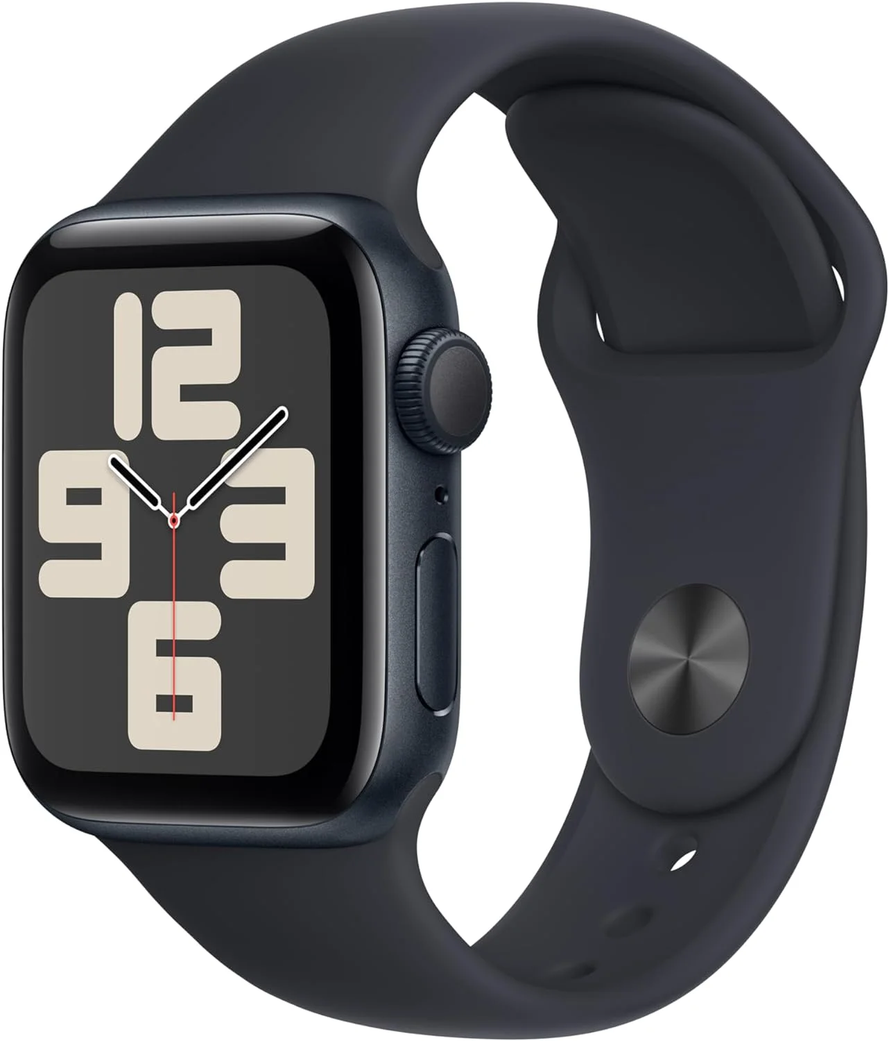 Watch SE 2nd Generation 40mm Midnight Aluminum Case with Midnight Sport Band (2023) - S/M MR9X3LL/A