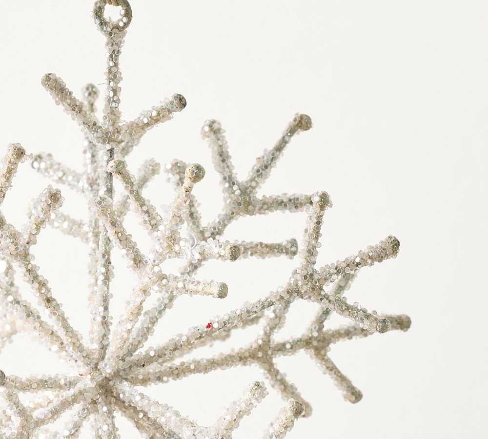 Sparkly Snowflake Ornament  sgtnighsdesigns
