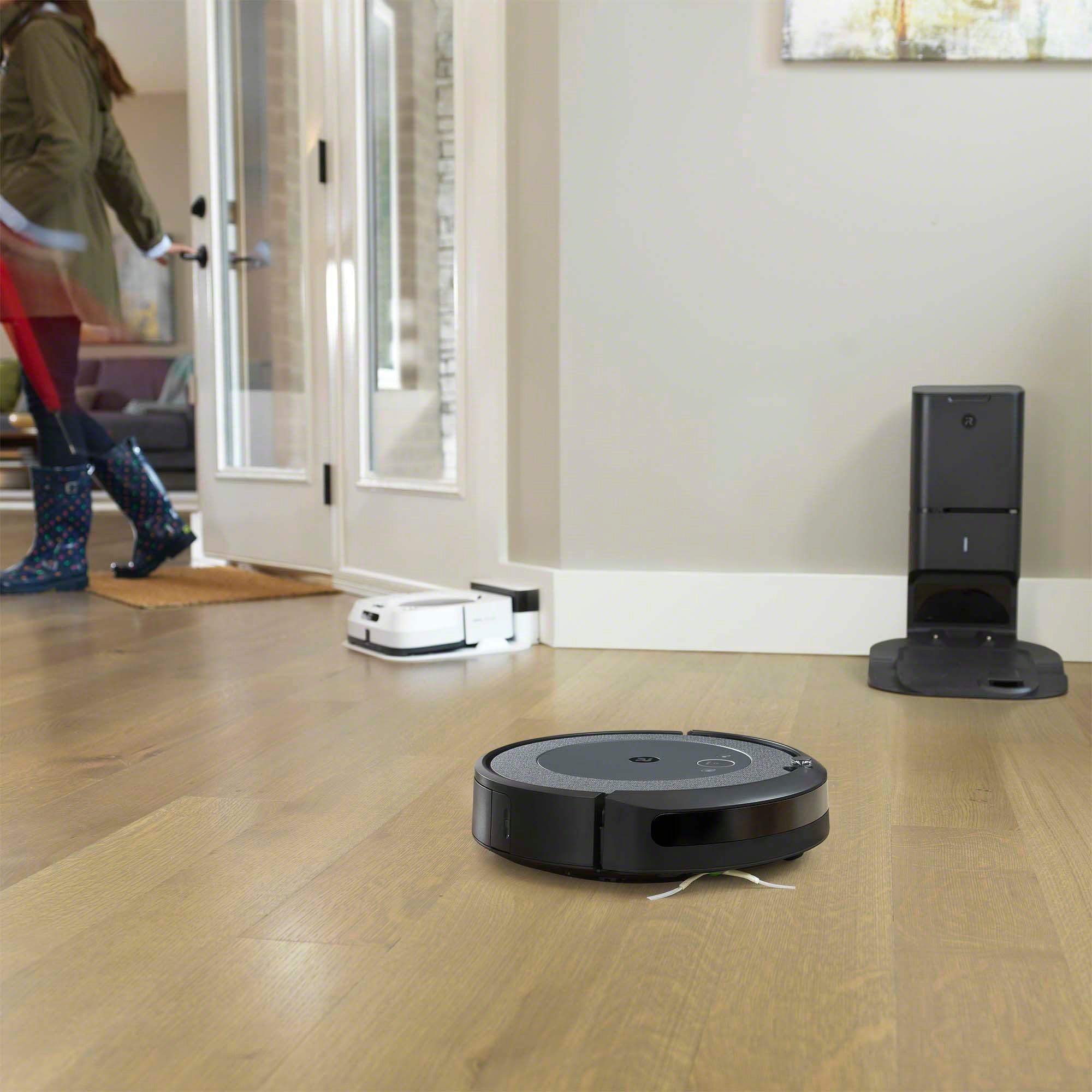 iRobot Roomba i3+ EVO (3550) Wi-Fi Connected Self Emptying Robot Vacuum - Neutral