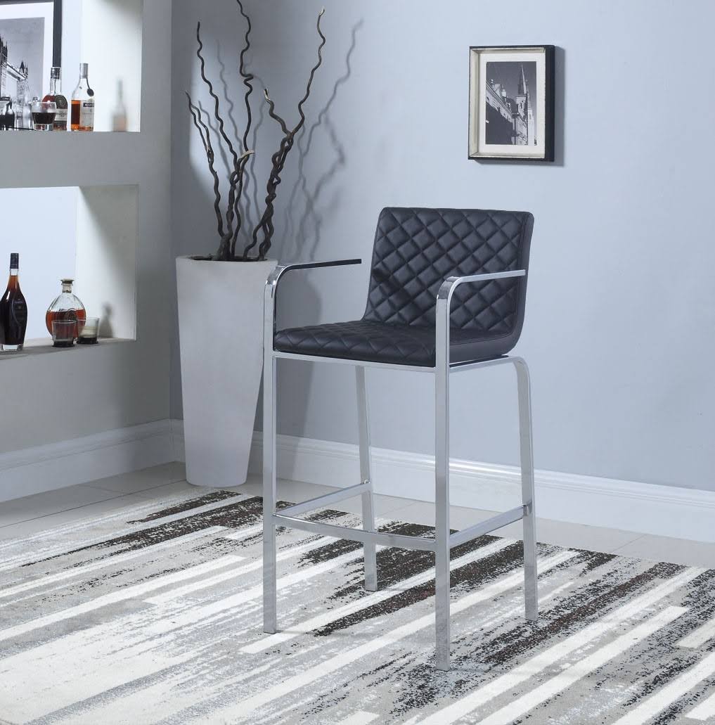 Coaster Black Bar Stool