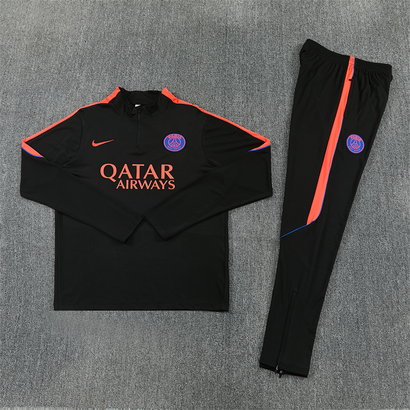 PSG 26/27 Half Zipper Training Suit - Black 3