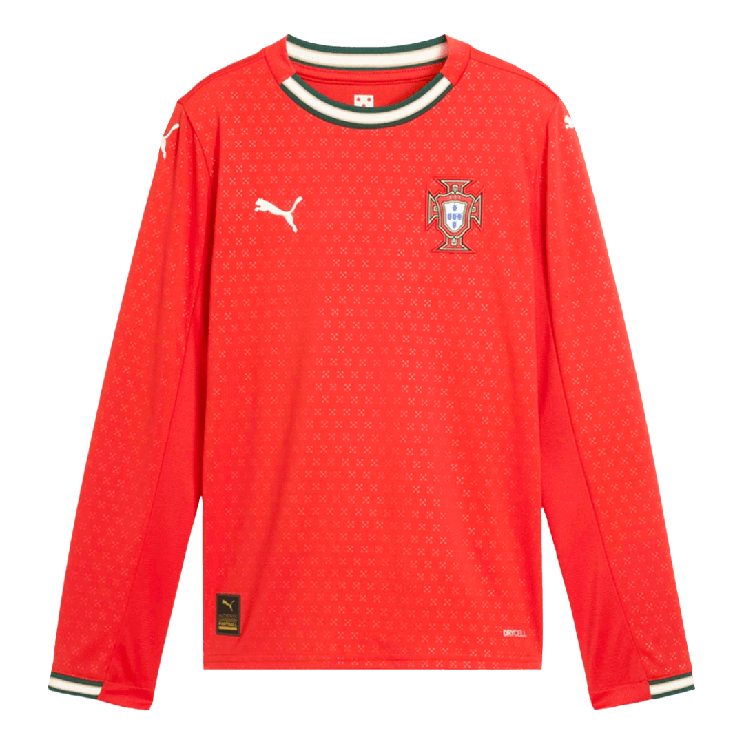 Portugal Home Long Sleeve Jersey 2025