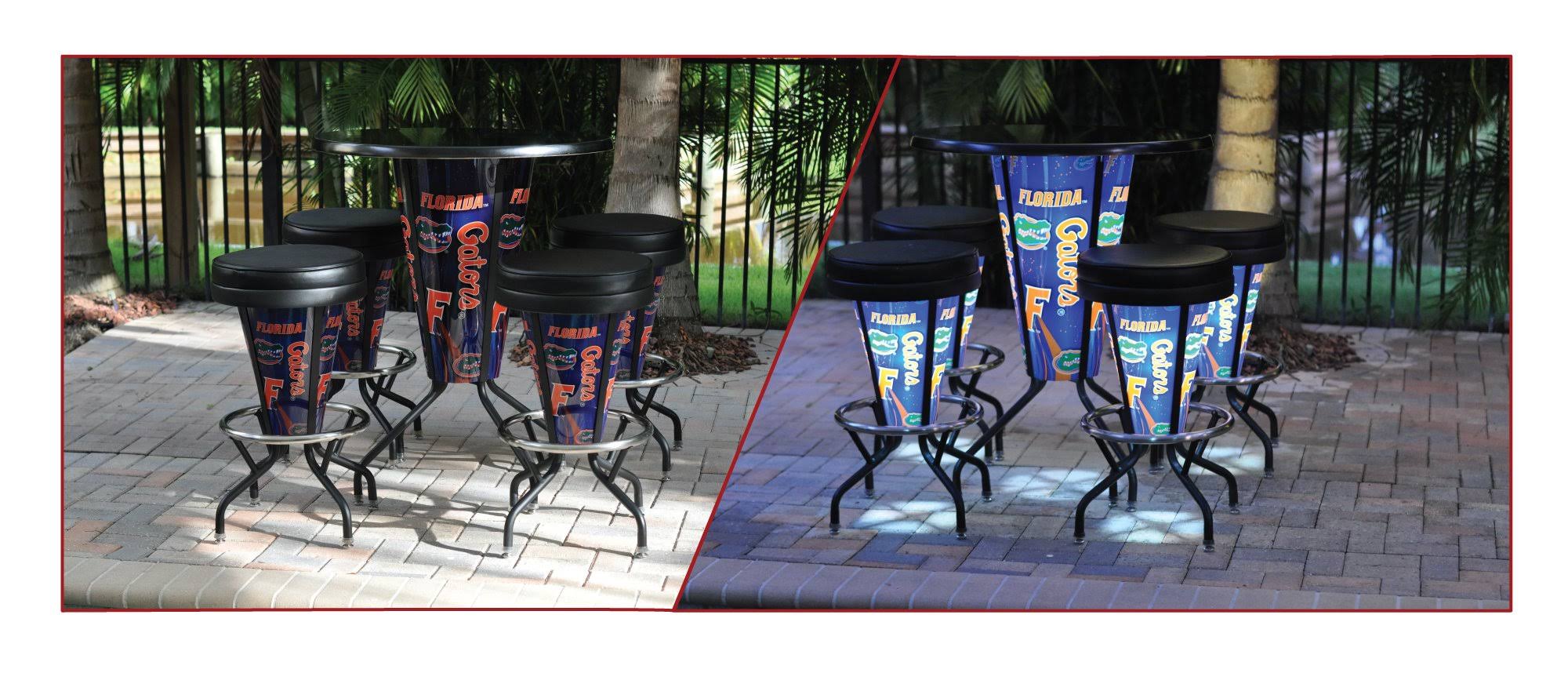 Northern Illinois Lighted Bar Stool