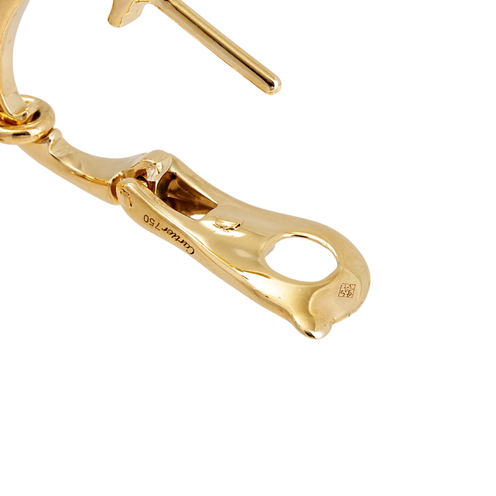 Cartier Panthère Do Earrings 18K Yellow Gold N8041500