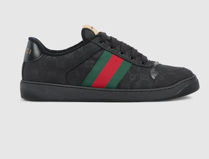 Gucci Screener sneaker black GG canvas