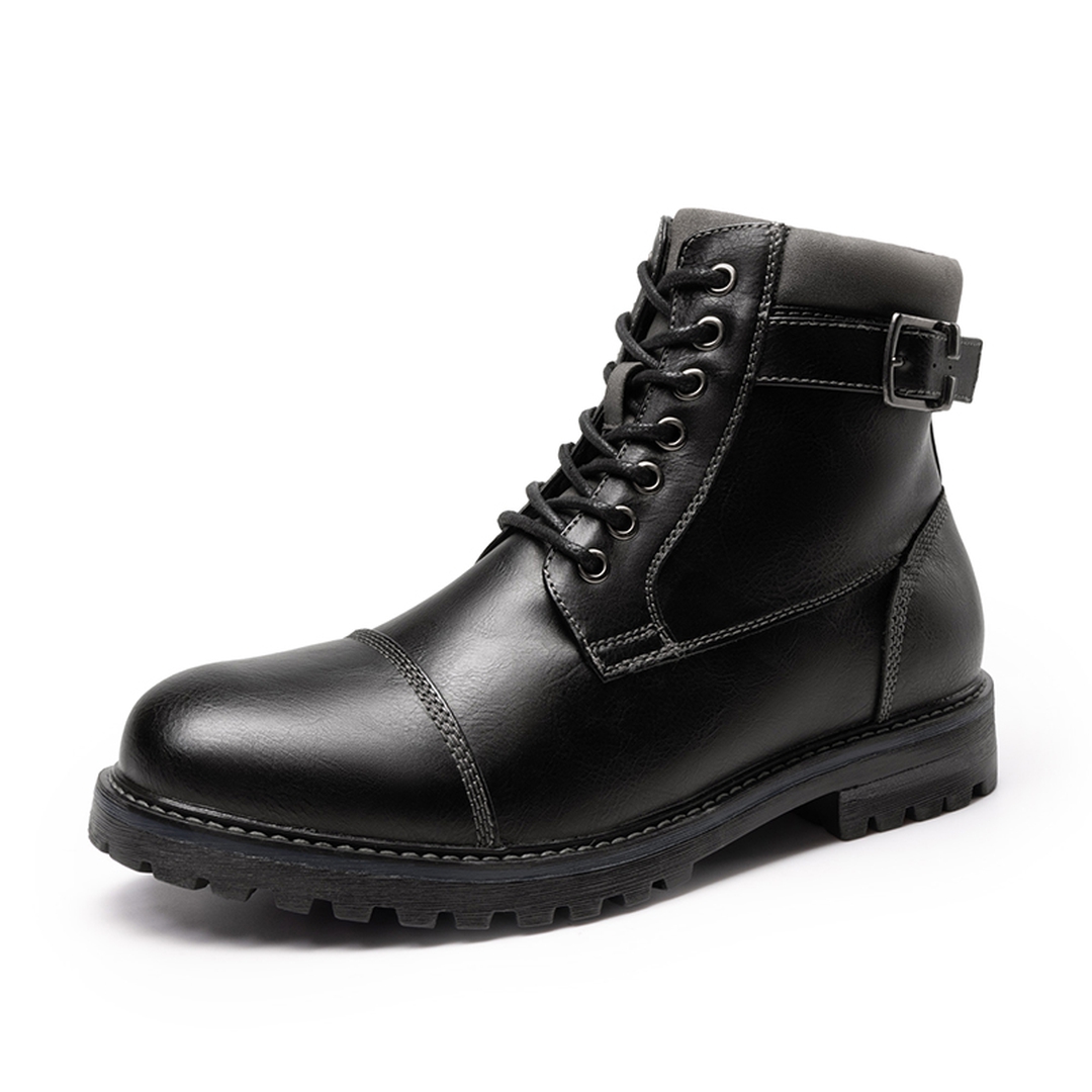 Men's Motorcycle-Styled Oxford Boots