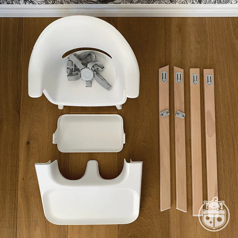 2026 Stokke® Clikk™ High Chair – All-in-One with Tray & Harness, Ergonomic Design, Tool-Free Assembly, Easy to Clean