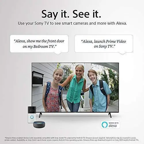 Sony X800H – 43″ 4K Ultra HD Smart LED TV with HDR & Alexa Voice Control (2020 Model)