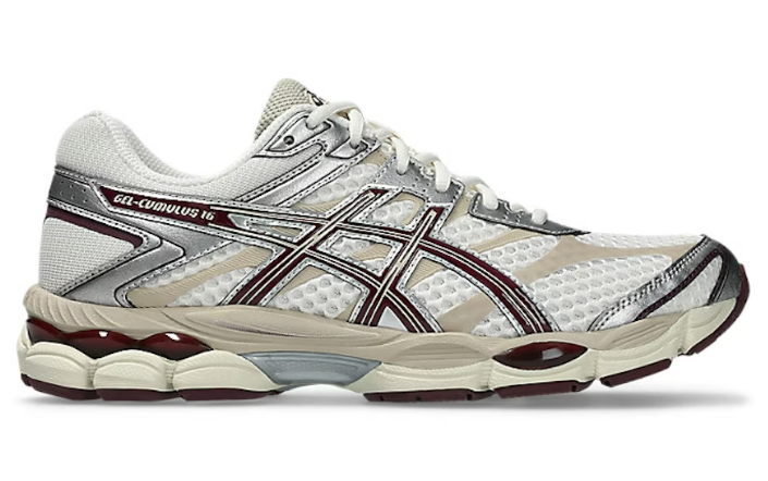ASICS Gel-Cumulus 16 Running Shoes Cream/Beniimo Purple 1203A733-104