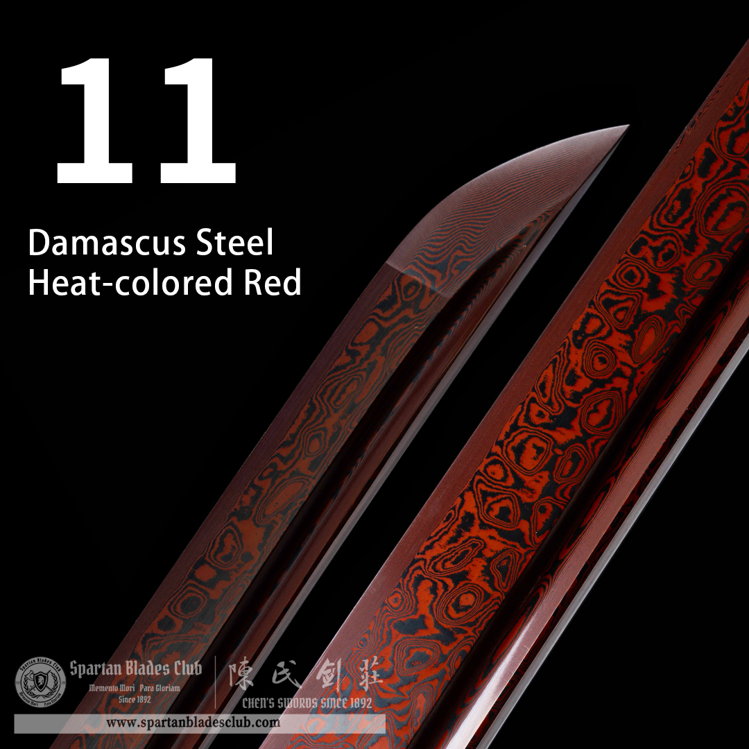 Custom Your Katana | Damascus Steel | Spartan Blades Club | CHEN'S SWORDS 1892 - Spartan Blades Club - 陳氏劍莊1892