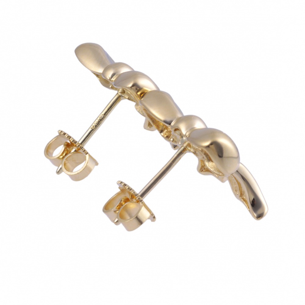 Tiffany & Co. Tiffany Bow K18YG Yellow Gold Earrings