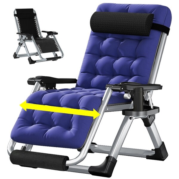 DoCred Oversized XL Zero Gravity Chair,Folding Reclining Lounge