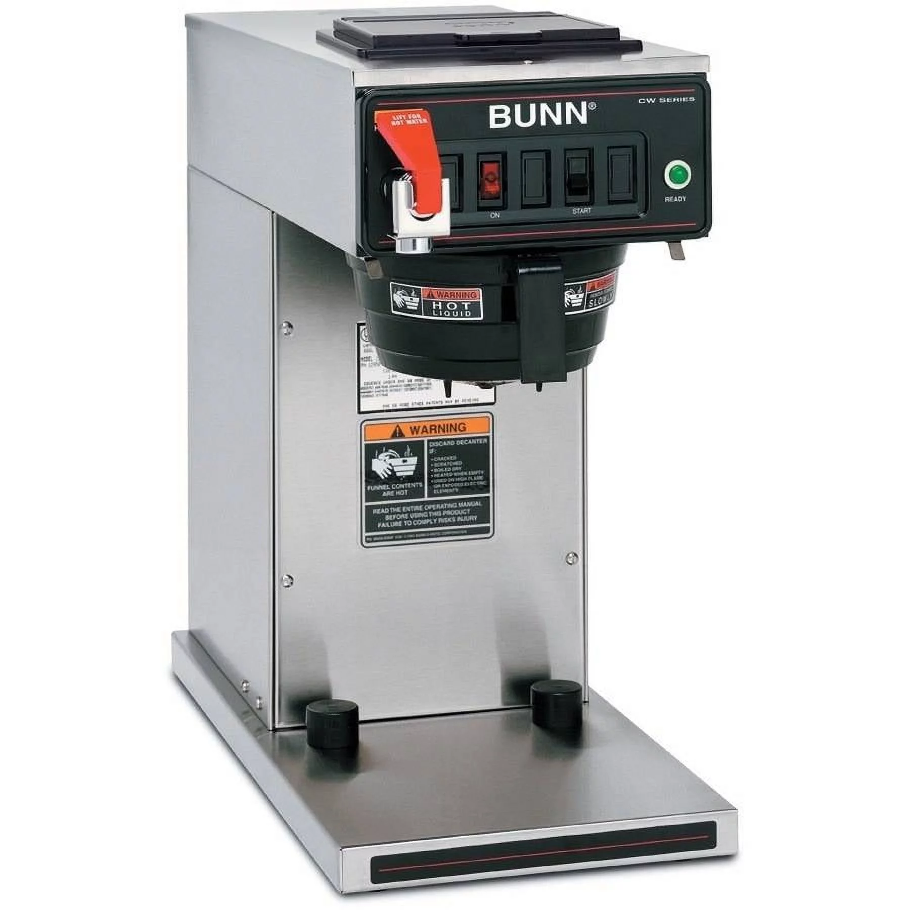 CWTF15-TC 12-Cup Automatic Thermal Coffee Brewer, Gray/Stainless Steel, Ships in 7-10 Business Days