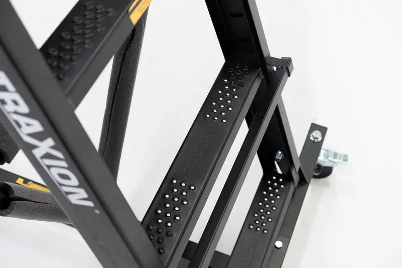 Traxion NXT 3-200 Foldable Engine Creeper – Low-Profile Black Topside Mechanic Roller