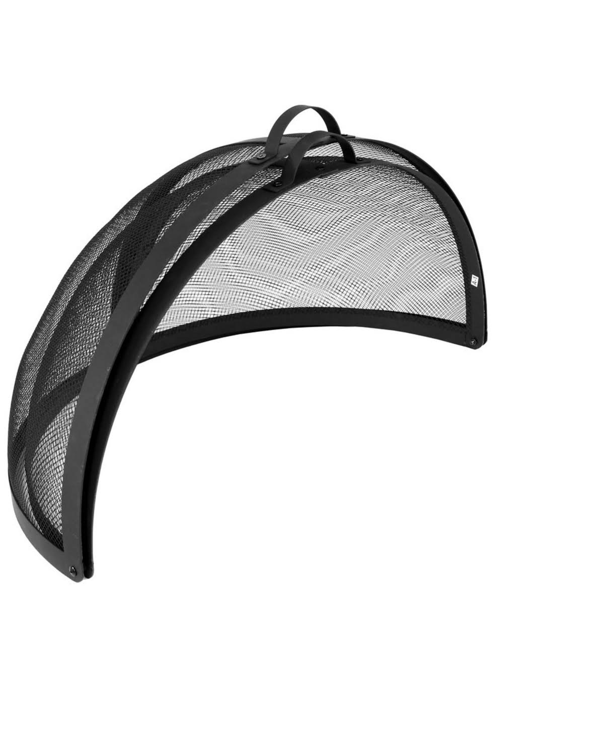 Sunnydaze Easy Access Fire Pit Spark Screen, 40-Inch