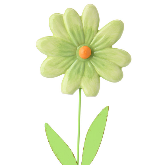 My Home Deko-Aufsteller Blume mit Keramikblüte