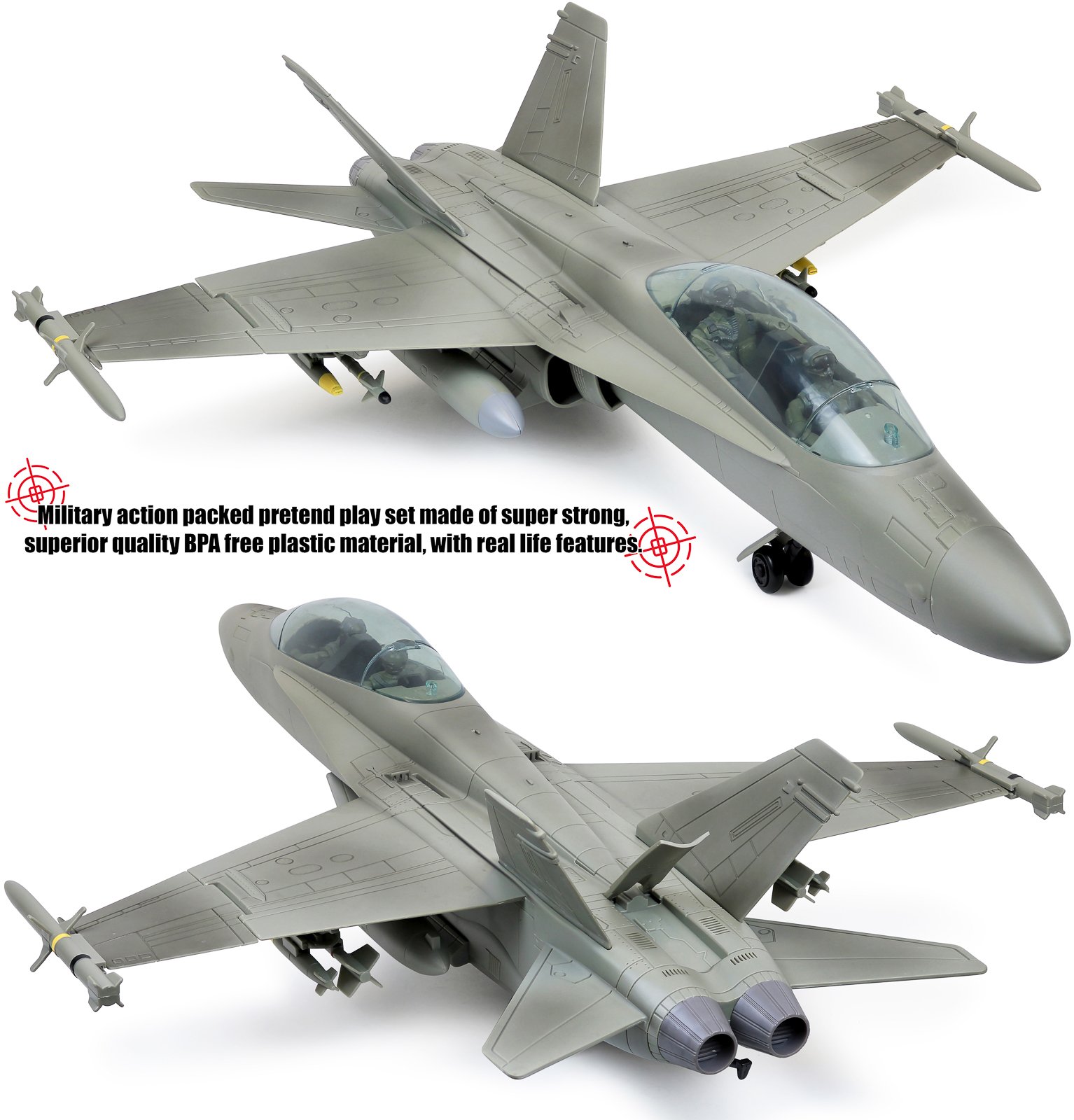 Click Play Military Fighter Accessories