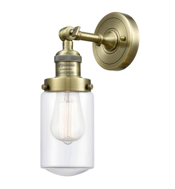 Innovations Lighting-Dover 1 Light Sconce-203-OB-G312 (Oil Rubbed Bronze)