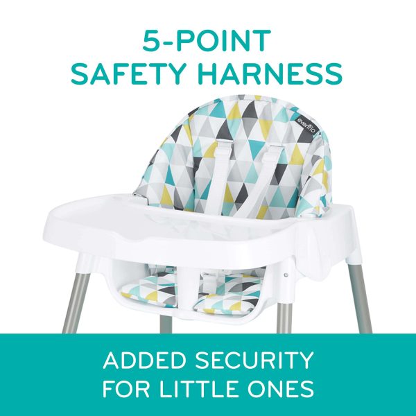 4-in-1 Eat   Grow Convertible High Chair, Polyester