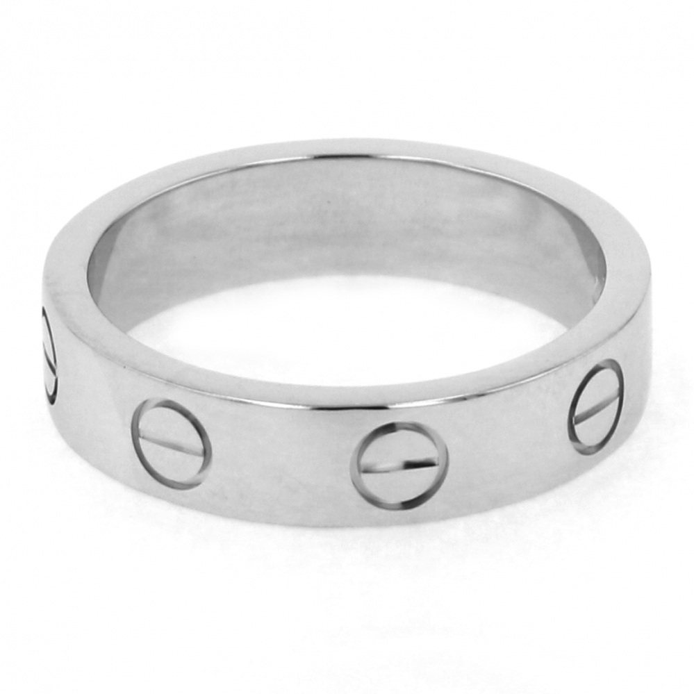 Cartier Love Ring 18K White Gold Diamond