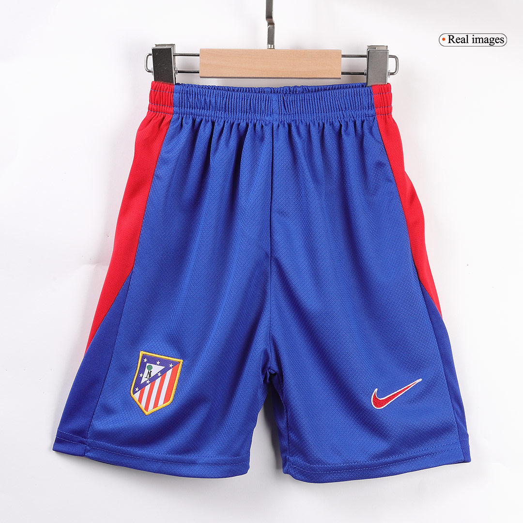 Atletico Madrid Home Kids Soccer Jerseys Kit