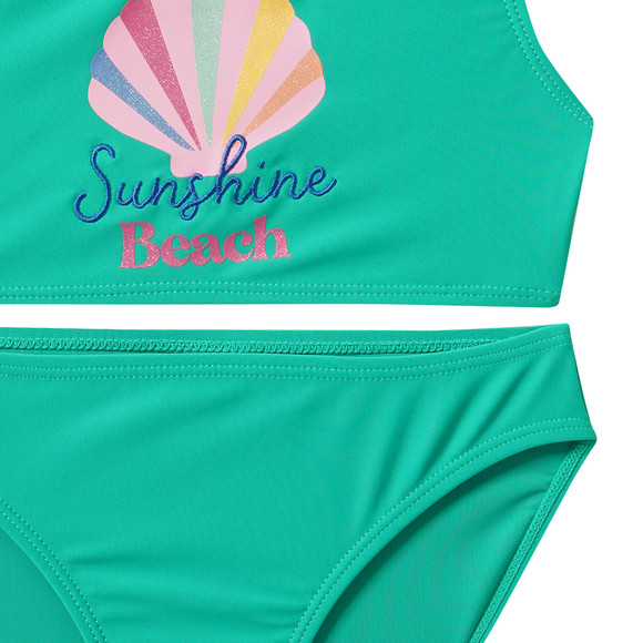 Famy Mädchen Bikini mit bunten Trägern