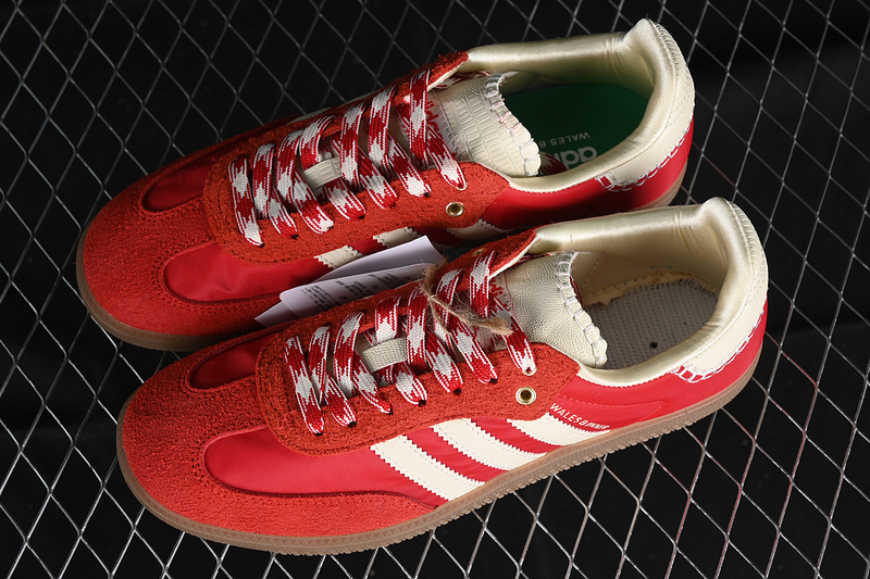 Adidas Wales Bonner Samba Vegan Og Grey/Red/Brown GY6612