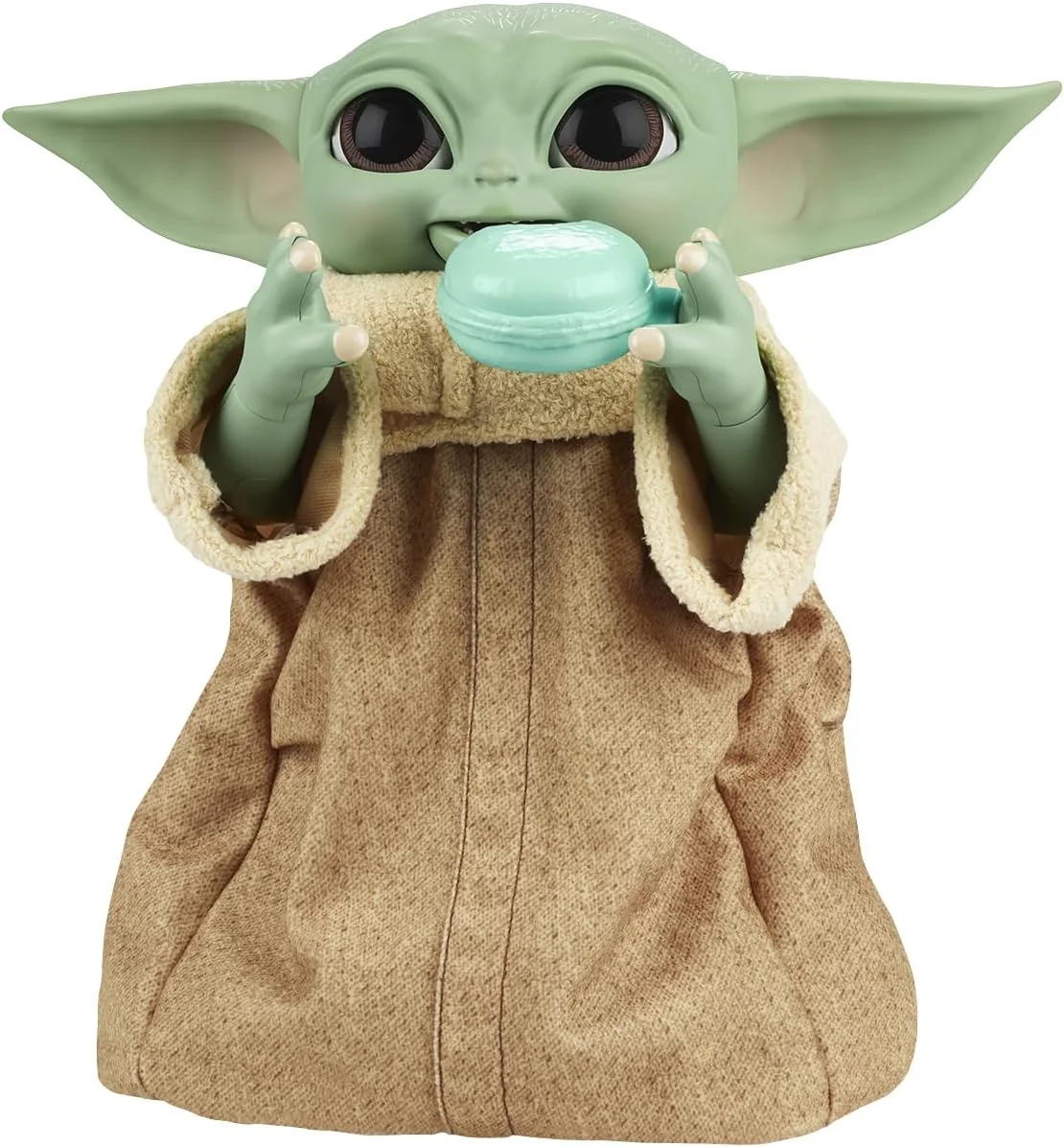 STAR WARS The Mandalorian Galactic Snackin' Grogu Animatronic Toy with Over 40 Sound and Motion Combinations, Interactive Toys