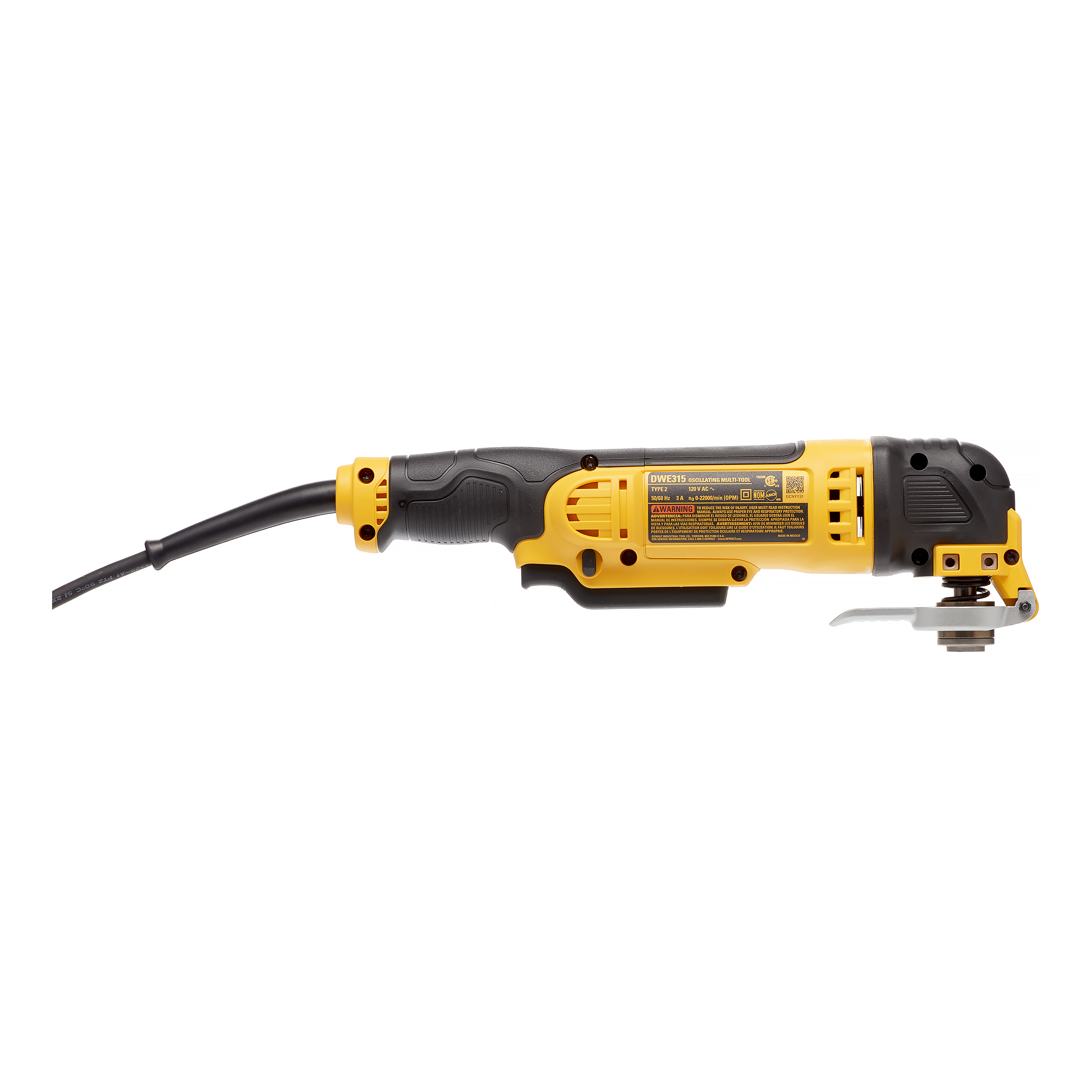 DEWALT DWE315K Oscillating, Cutting, and Sanding Multi-Tool