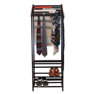 Proman Scottie Valet Stand, Mahogany