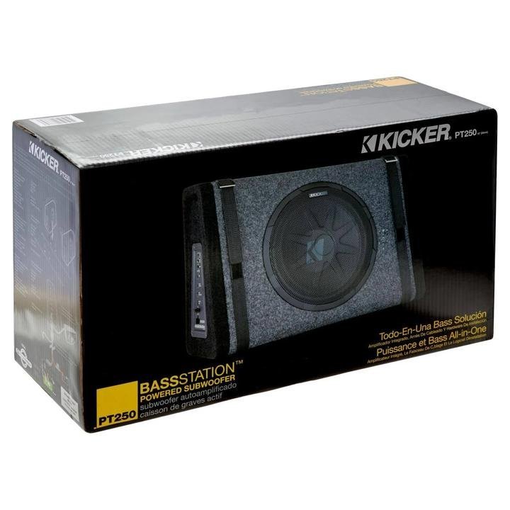 kicker-Subwoofer with Built-In 100W Amplifier